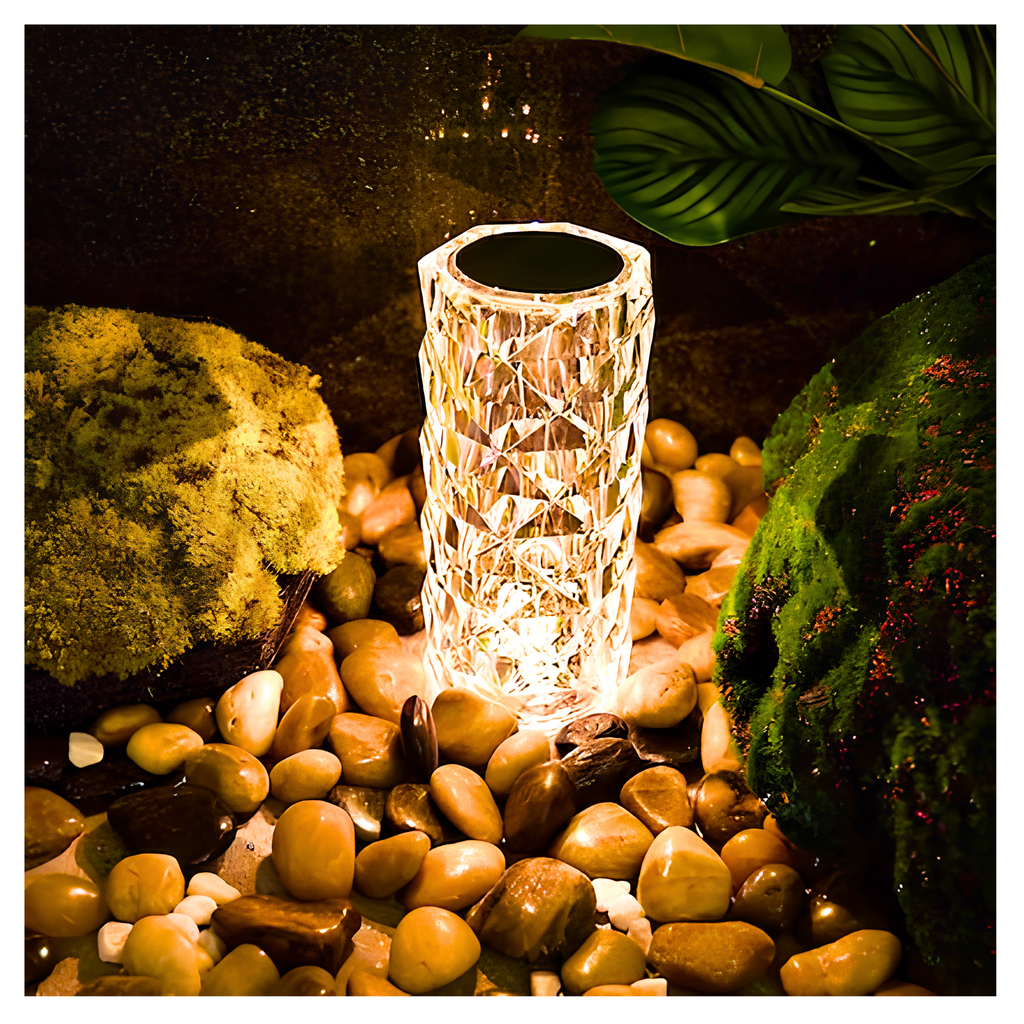 16 Color Crystal Diamond Table Lamp With Remote Control