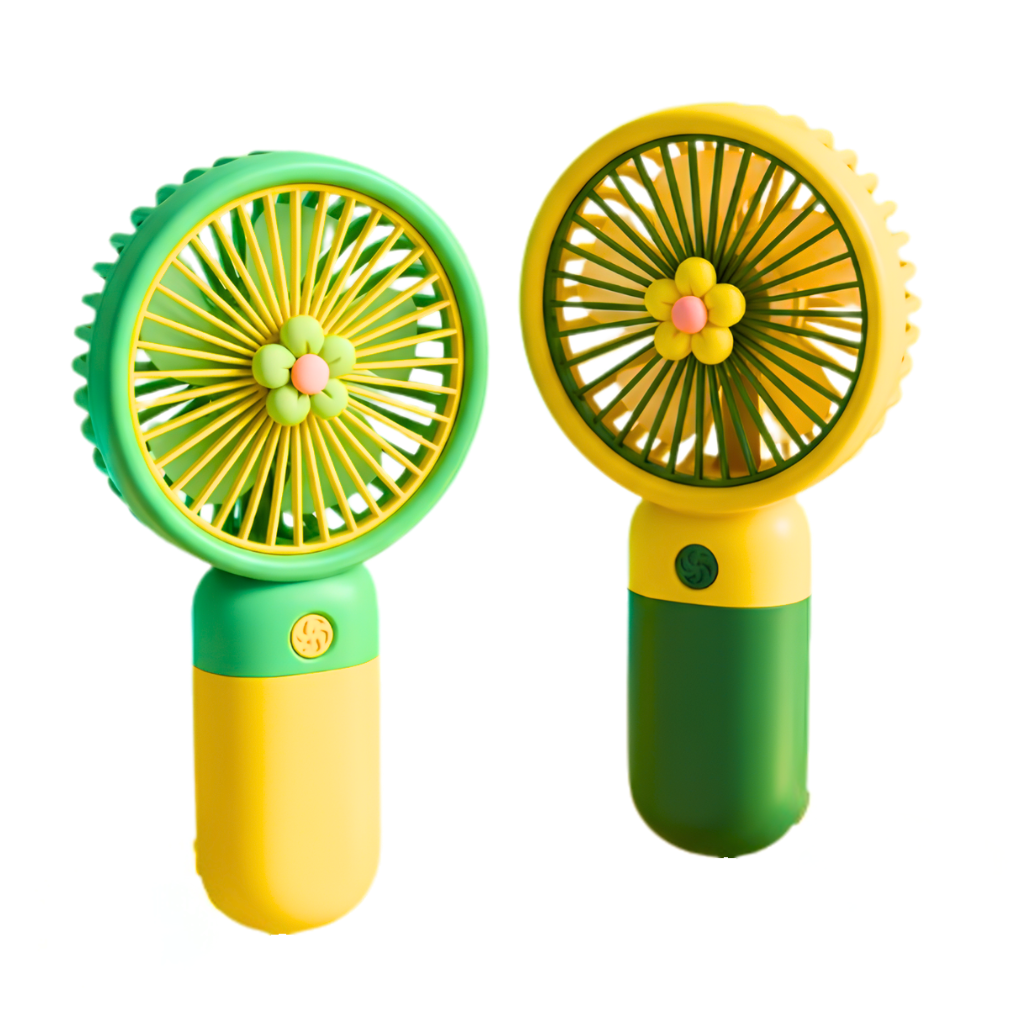 3-Speed Rechargeable Mini Hand Fan with Stand | Portable USB Handheld Cooling Fan for Kids, School Students & Office Desk