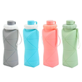 600ml Collapsible Silicon Travel Bottle - Portable & Foldable