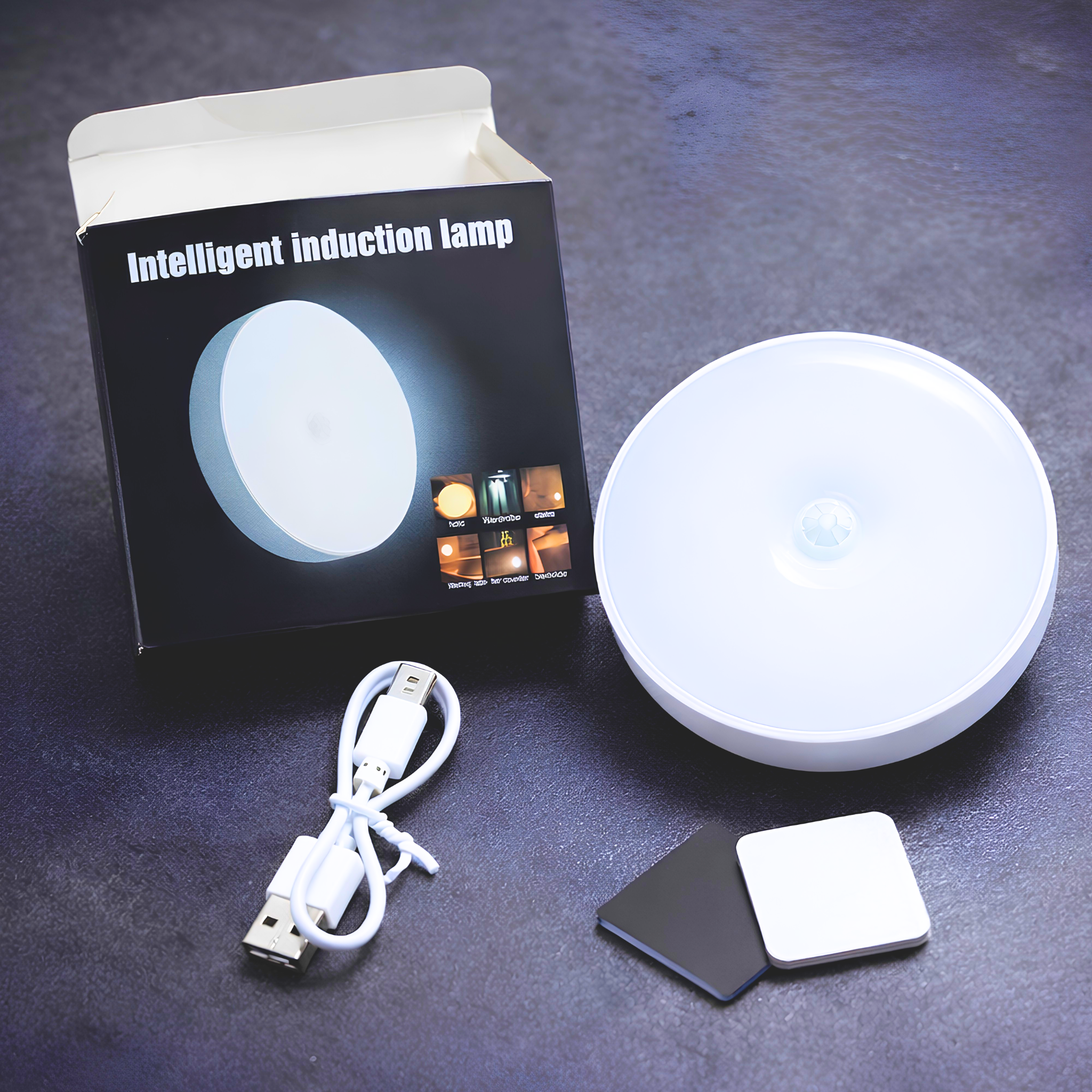 1/2 Pcs Smart Motion Sensor LED Night Light (Rechargeable & Magnetic)