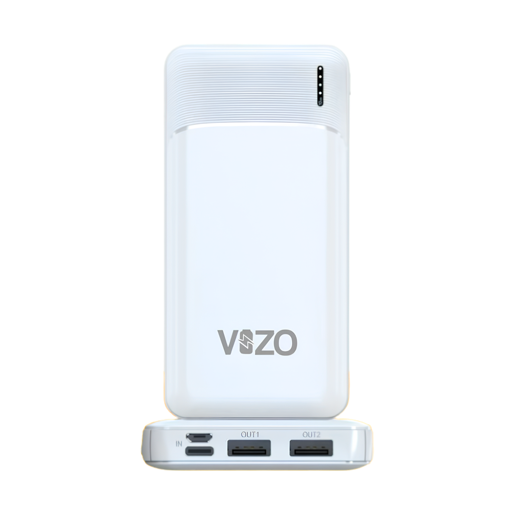 Vizo VHT-12 10,000mAh Power Bank | Portable Fast Charger for Android
