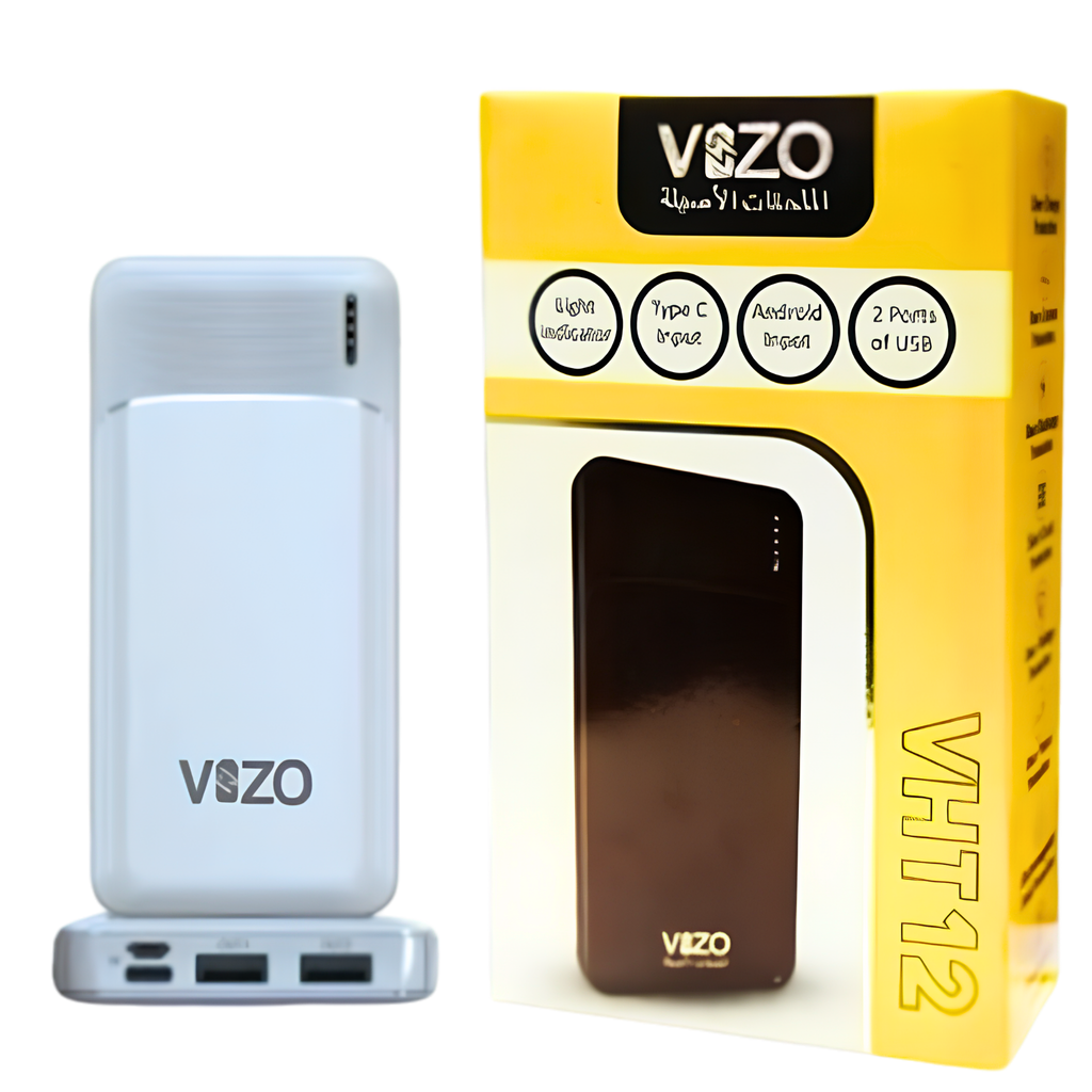 Vizo VHT-12 10,000mAh Power Bank | Portable Fast Charger for Android