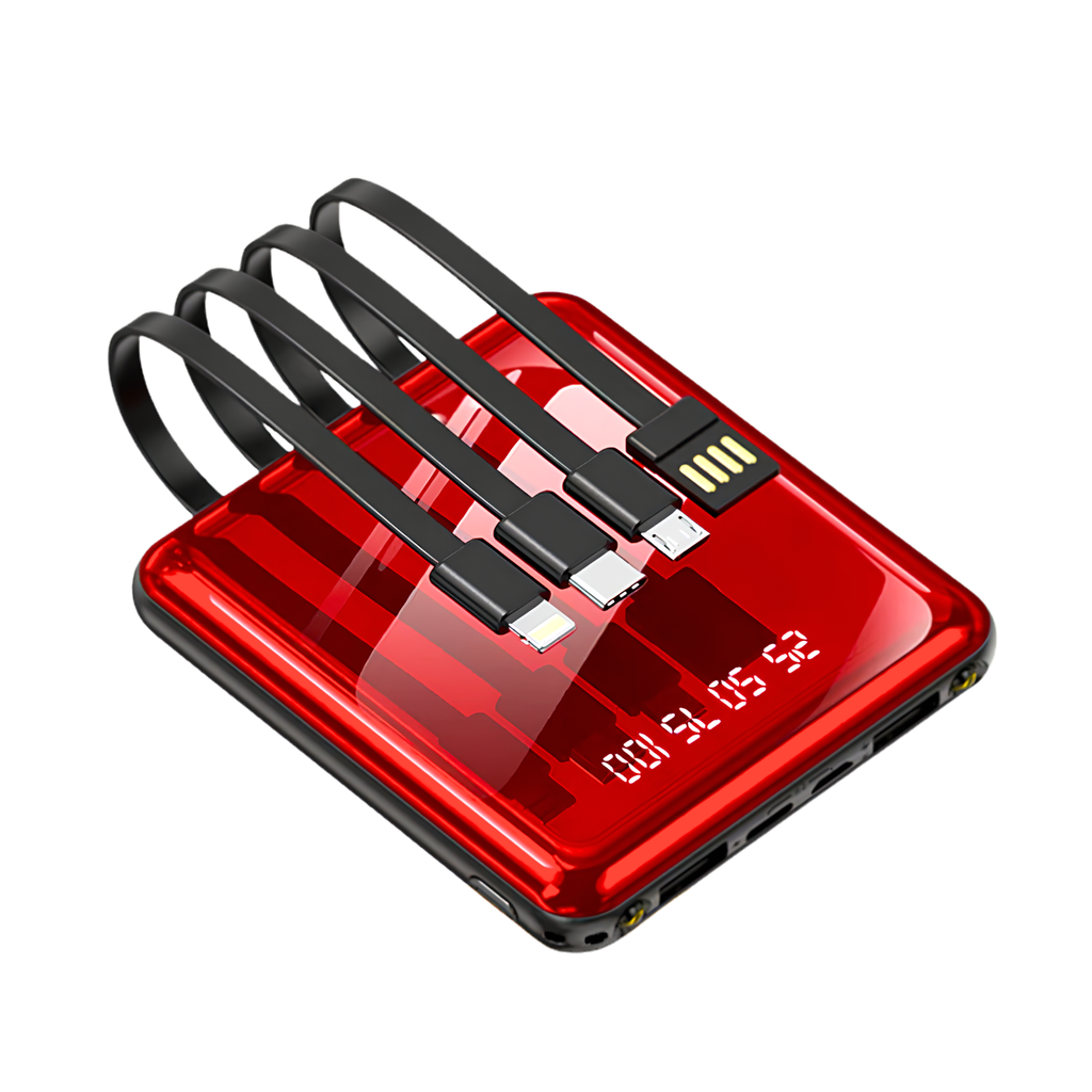 Vizo VPB16 10,000mAh Compact Power Bank | Slim Portable Charger for Android
