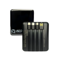 Vizo VPB16 10,000mAh Compact Power Bank | Slim Portable Charger for Android