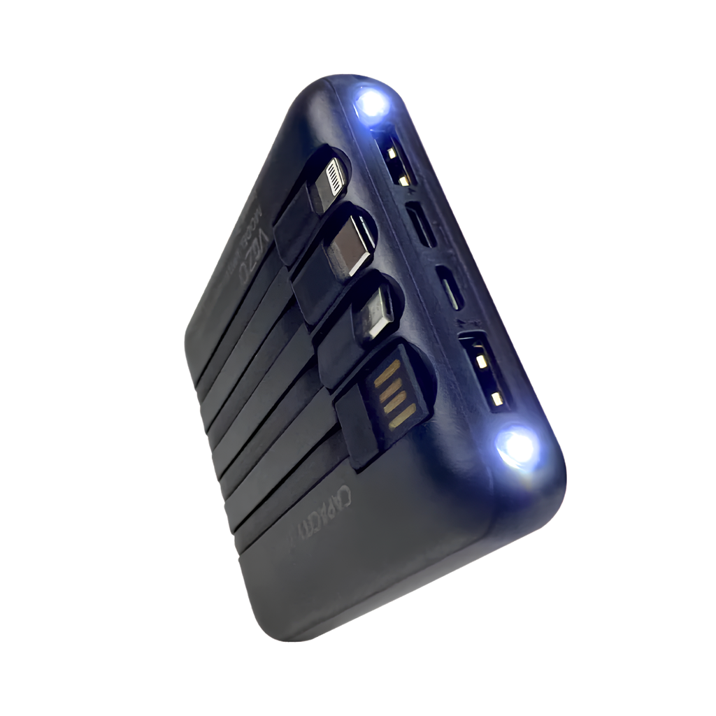 Vizo VPB16 10,000mAh Compact Power Bank | Slim Portable Charger for Android